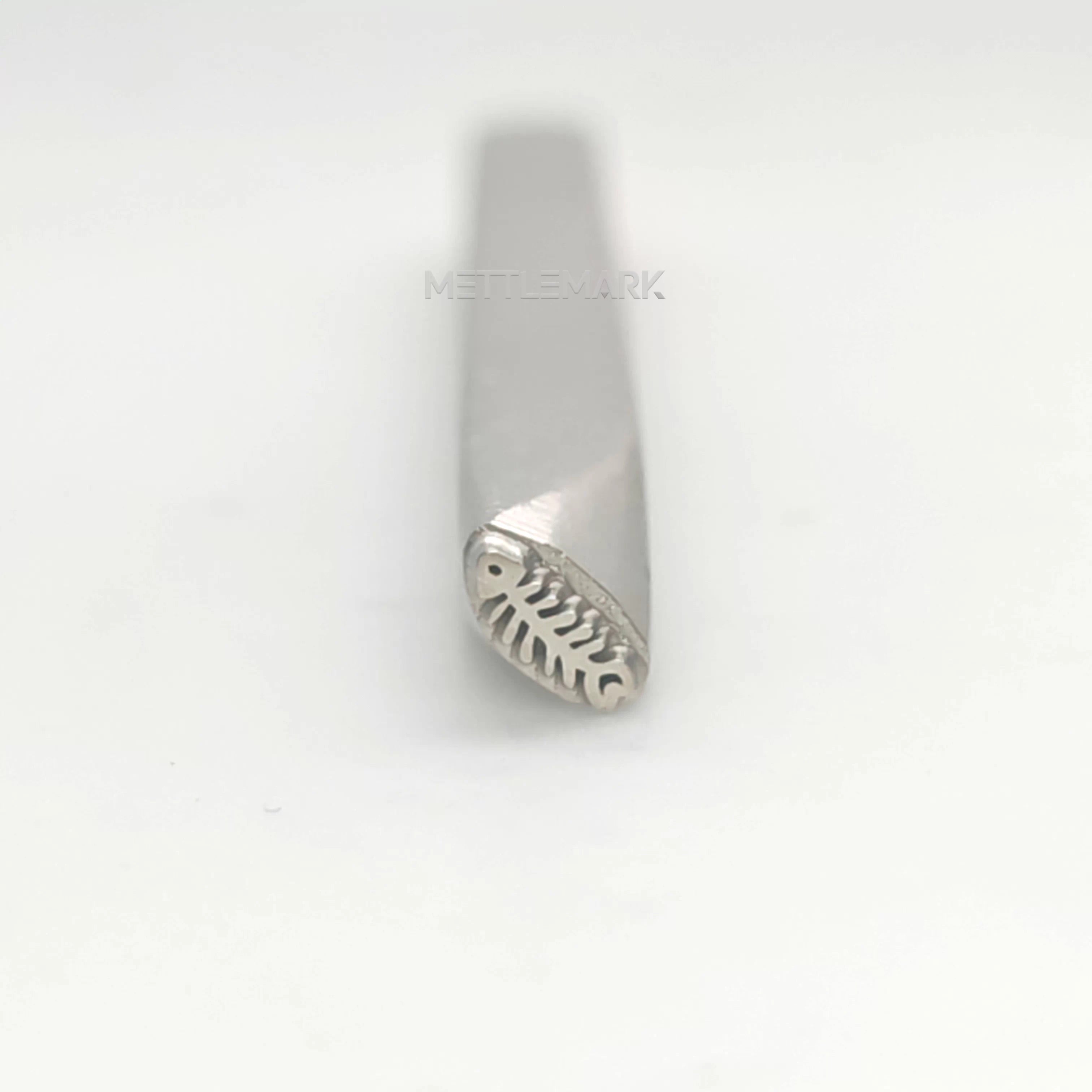 Metal stamp with Fish bones