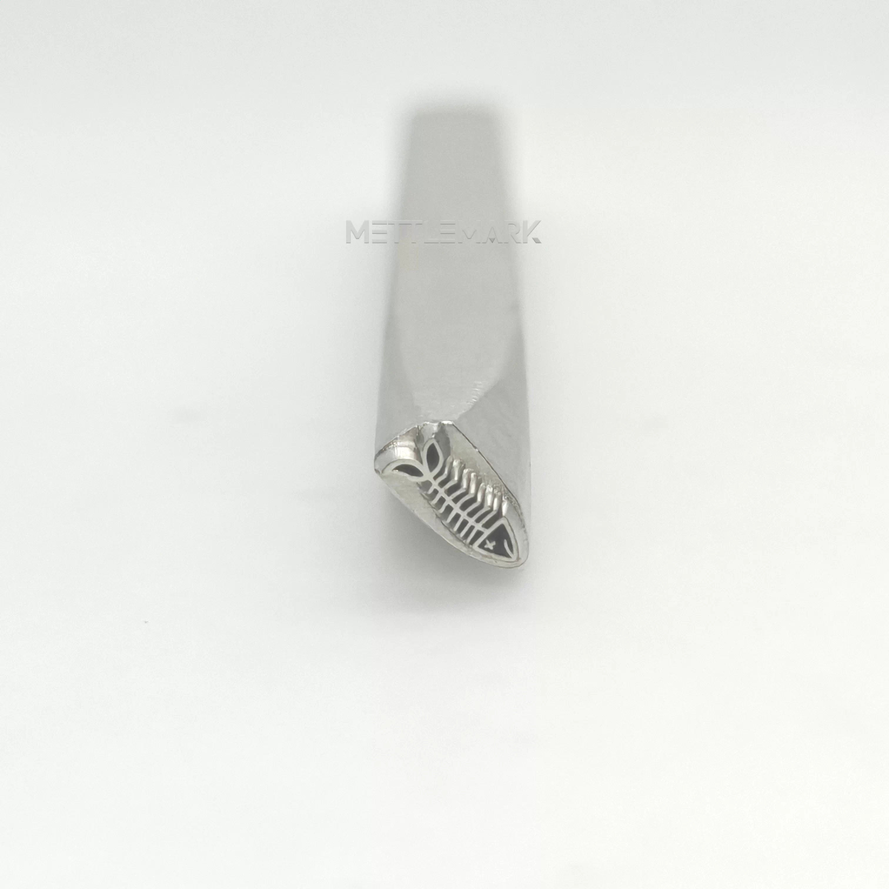 Metal stamp with Fish bones