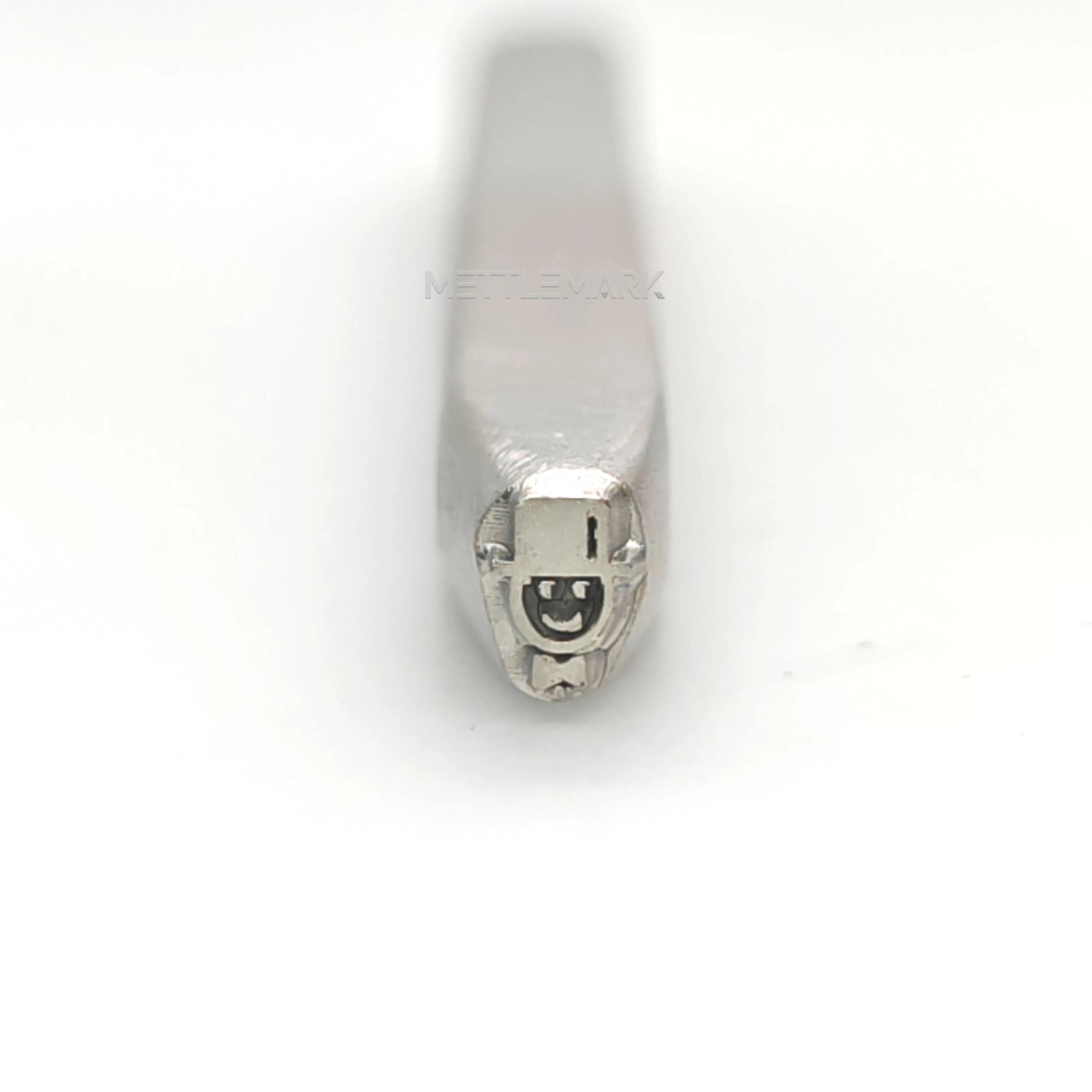 Metal stamping tool with bridegroom