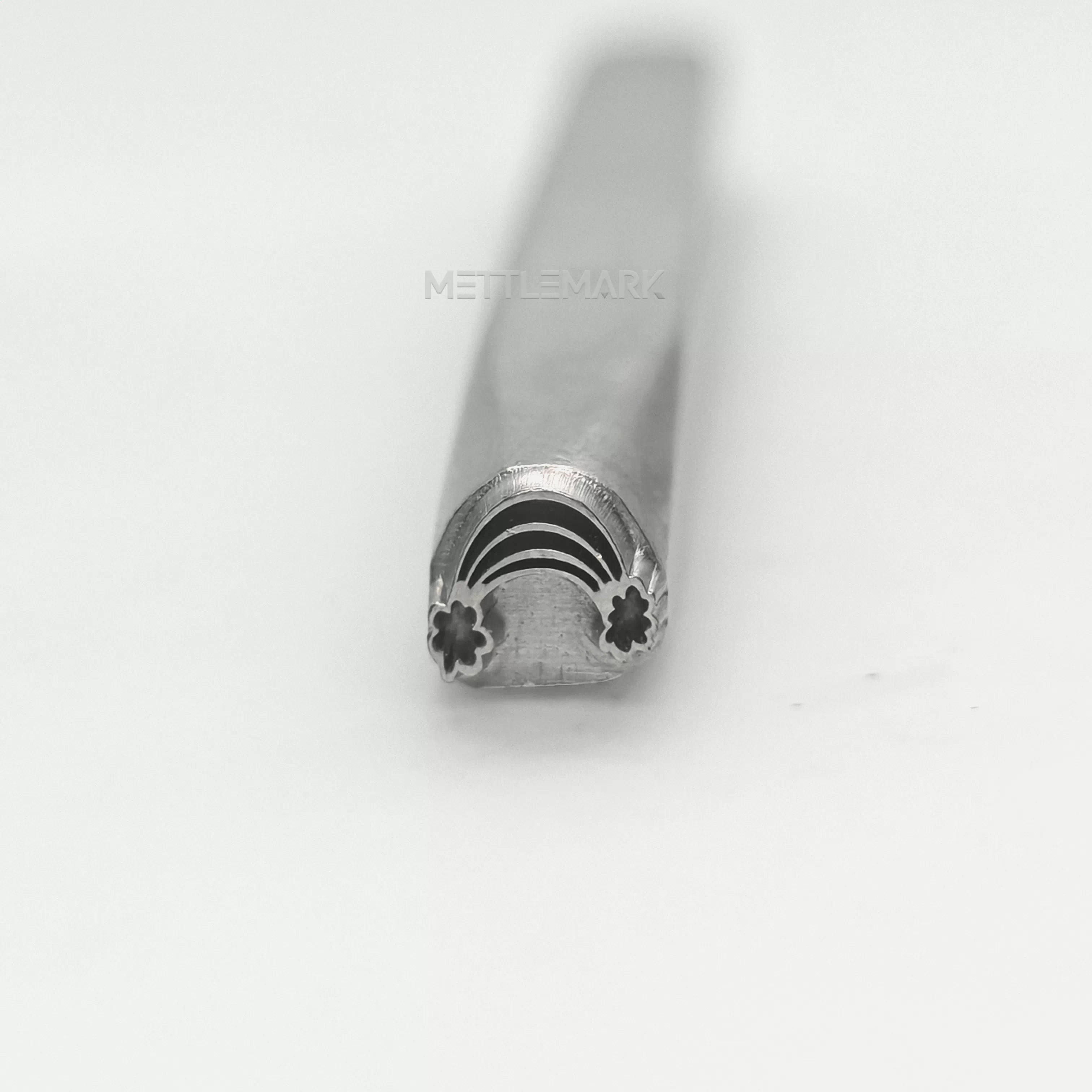 Metal stamping tool with rainbow