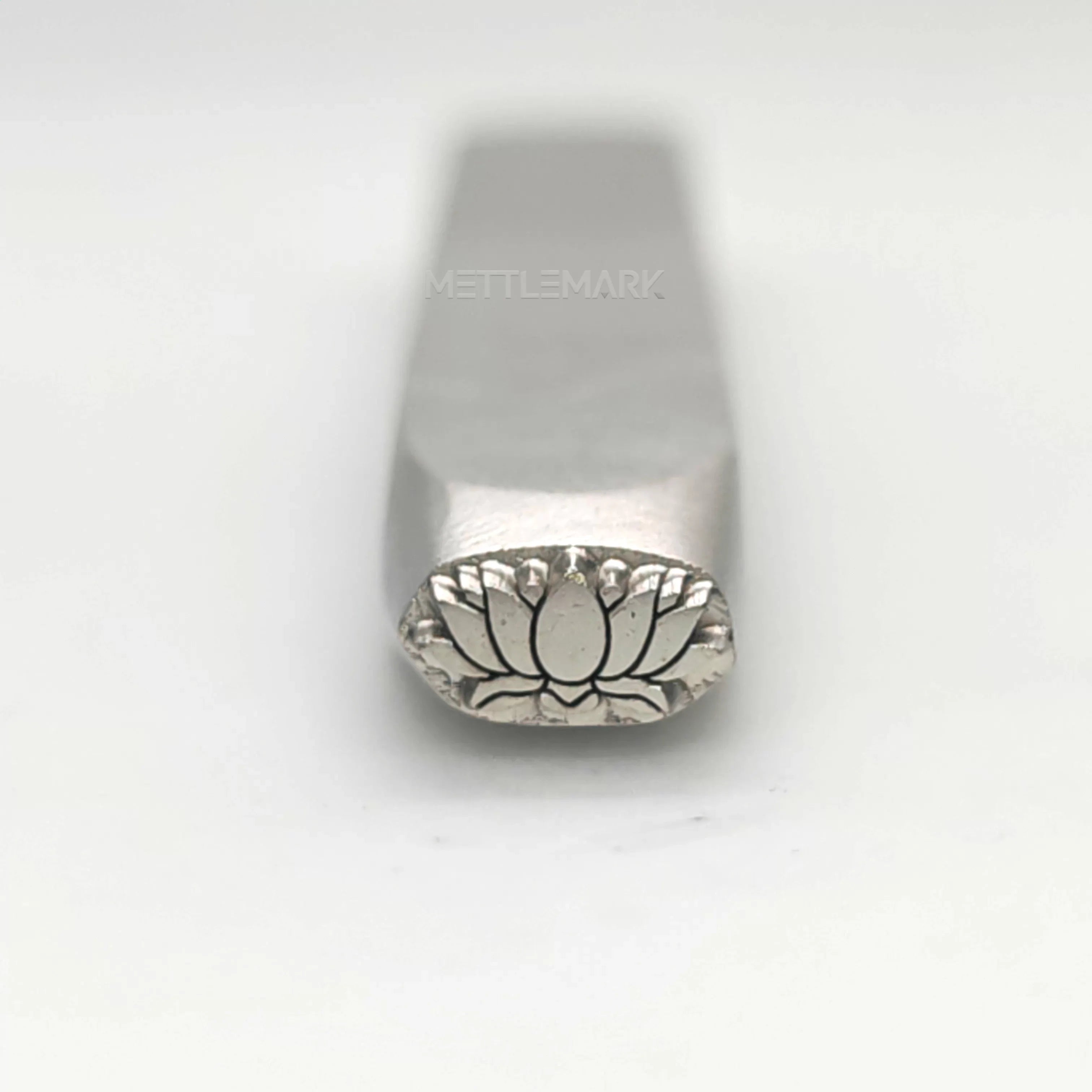 Custom Metal Design Stamp Lotus Symbol - Memk-1013