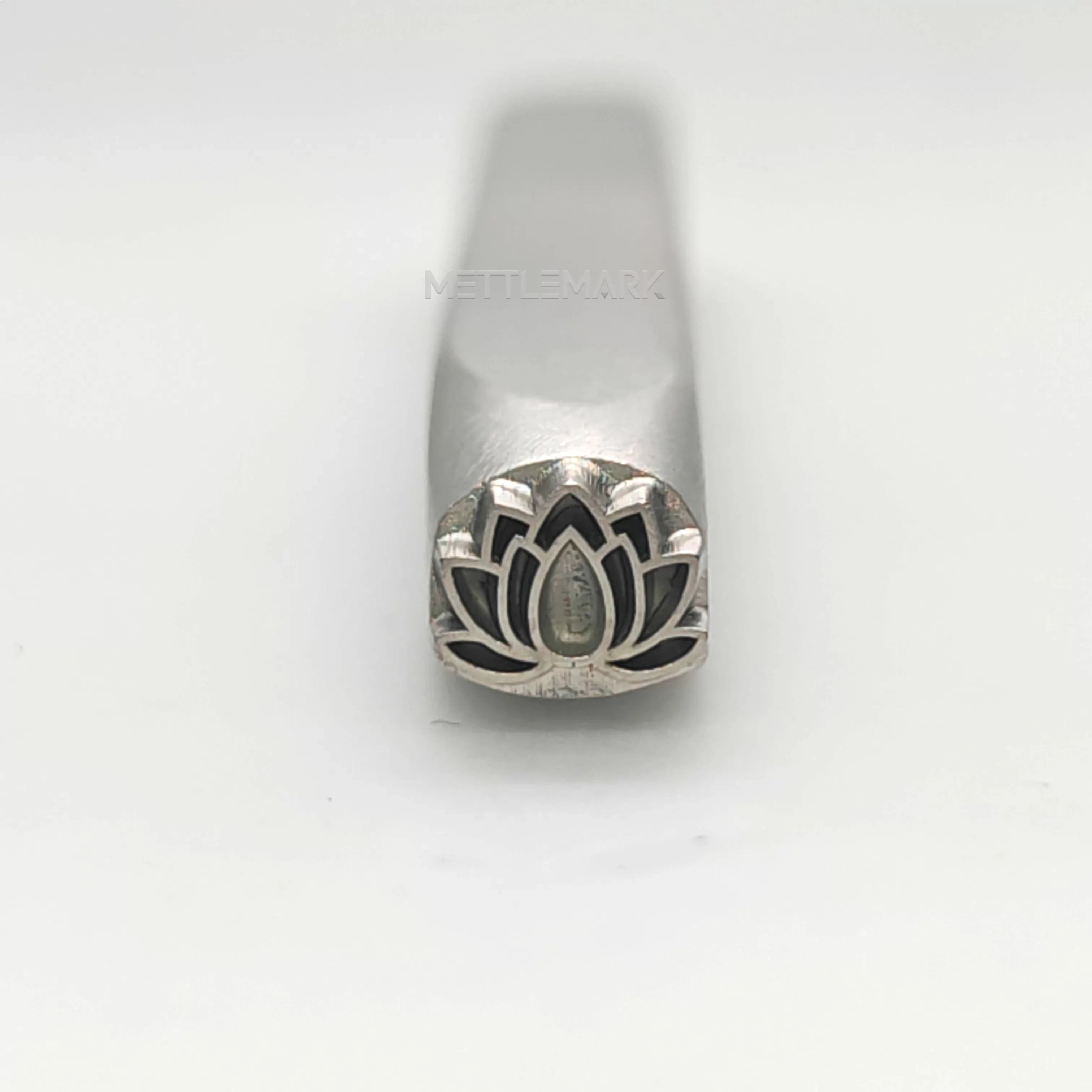 Custom Metal Design Stamp Lotus - Memk-1019
