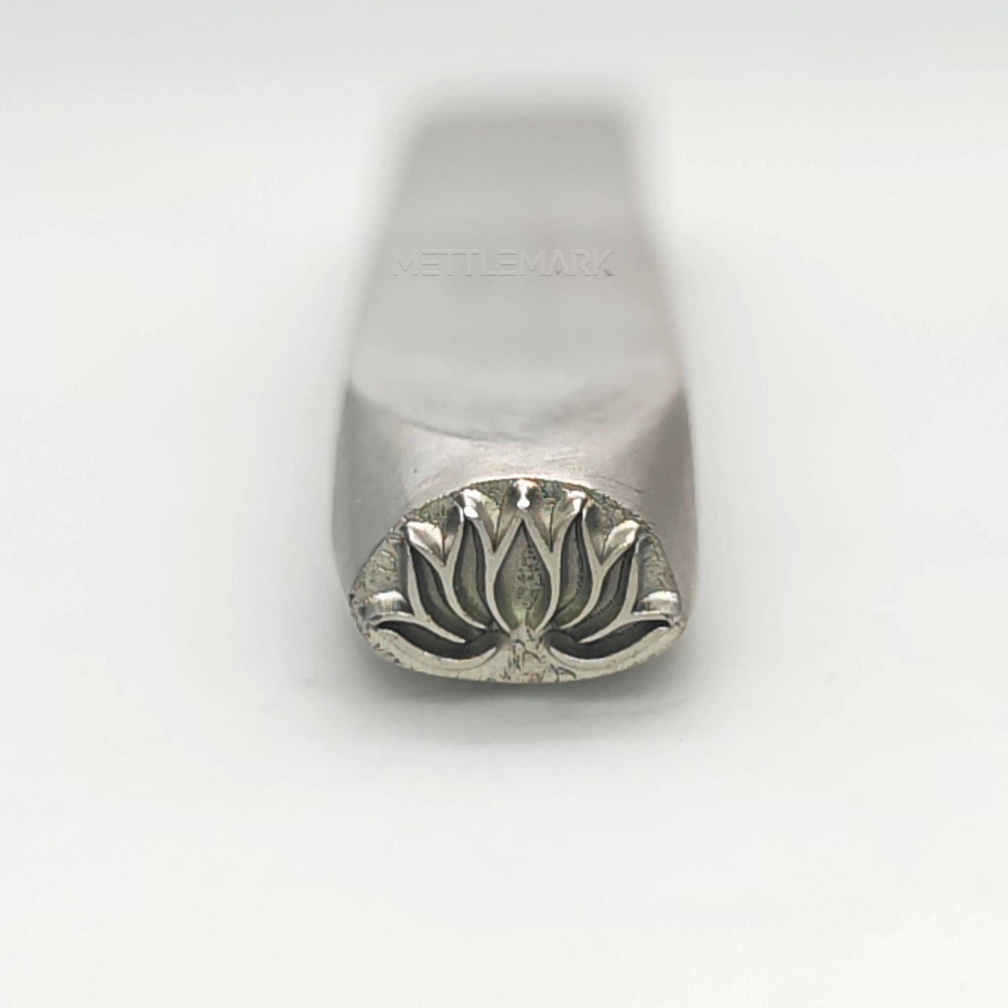 Custom Metal Design Stamp Lotus Symbol - Memk-1030