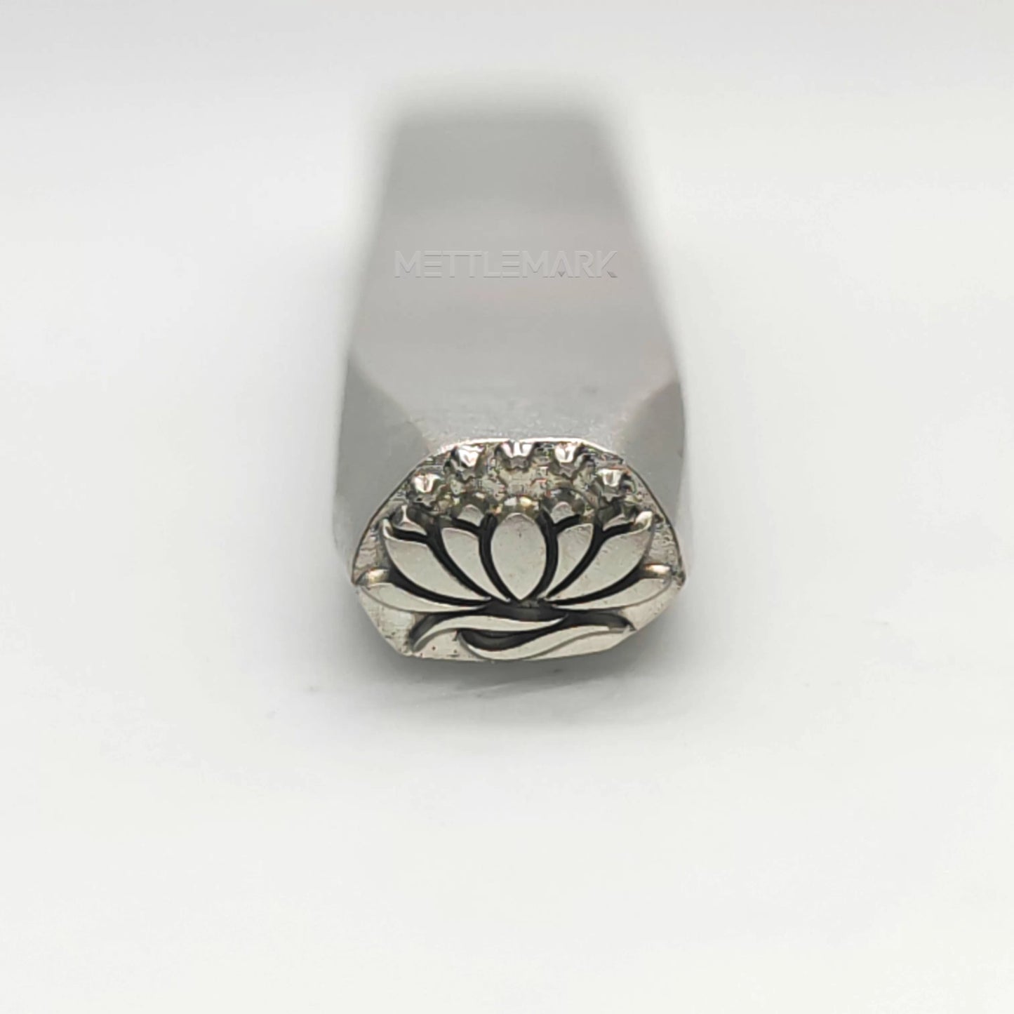 Custom Metal Design Stamp Lotus Symbol - Memk-1032