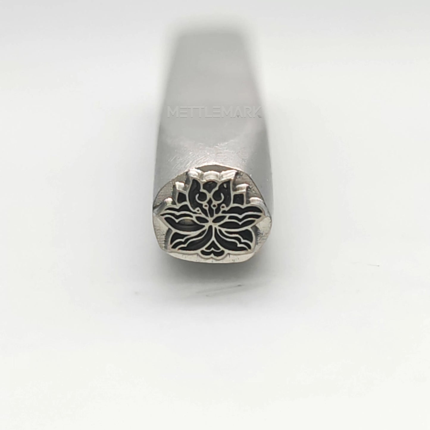 Custom Metal Design Stamp Lotus - Memk-1034