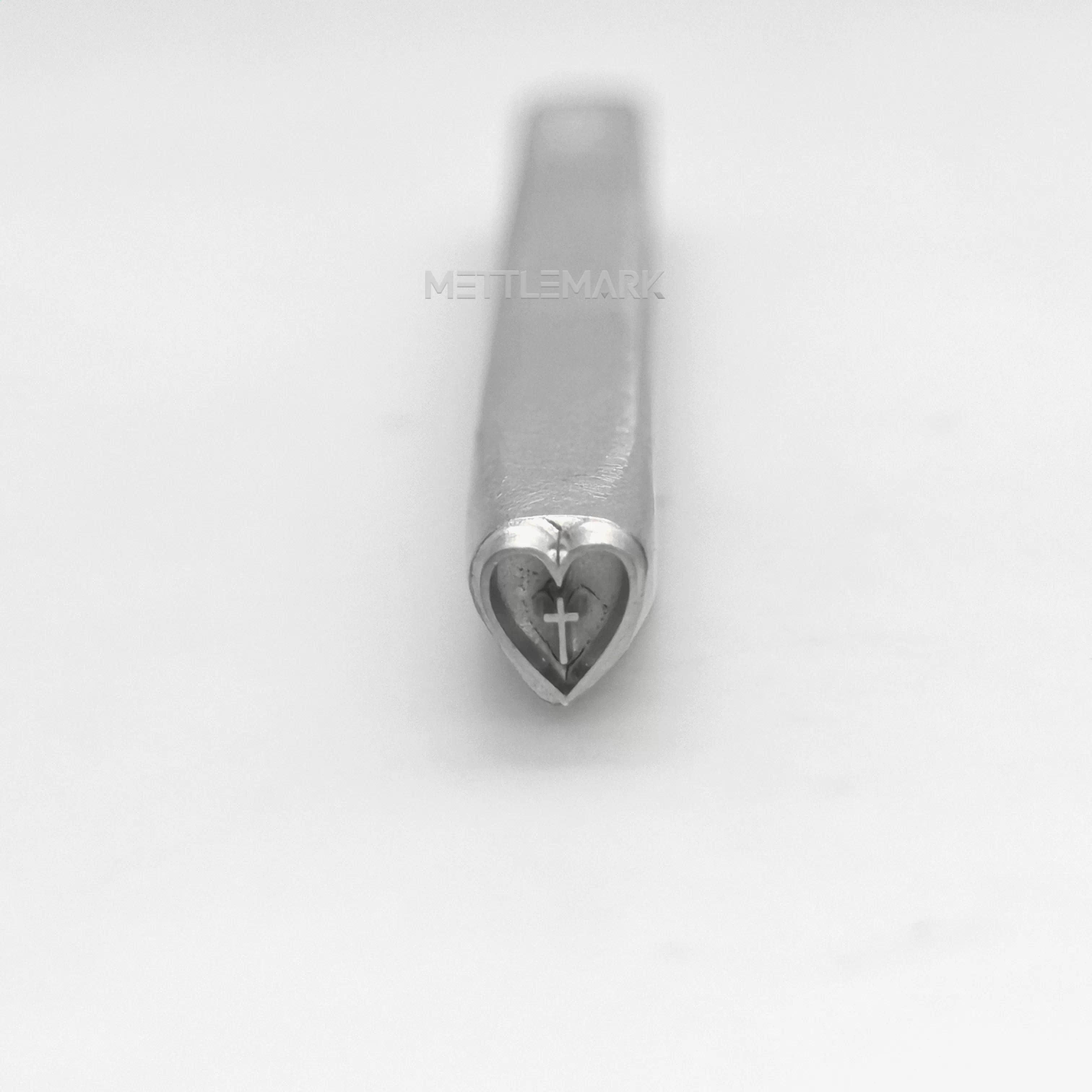 Metal stamping tool with LoveHeart