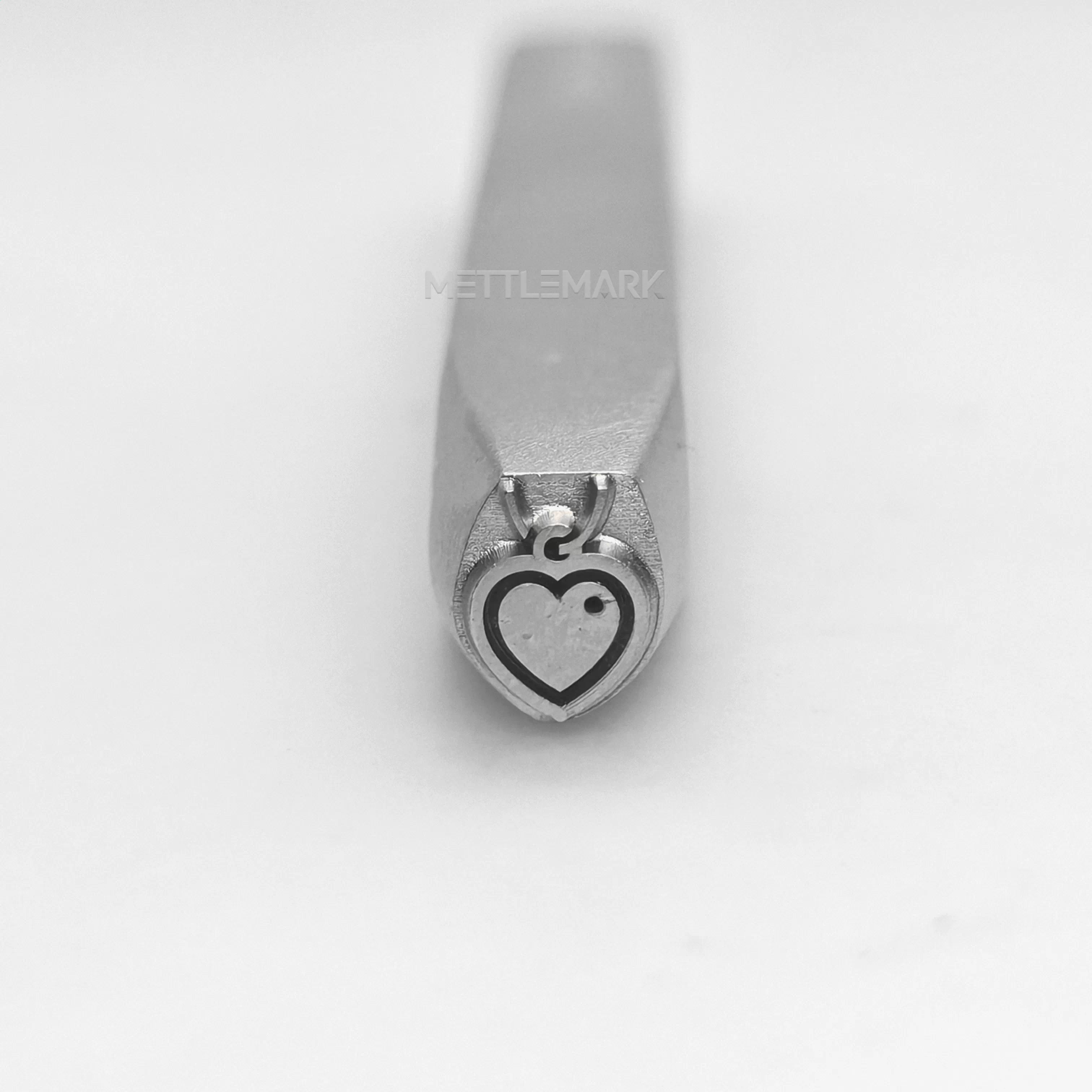 Metal stamping tool with LoveHeart