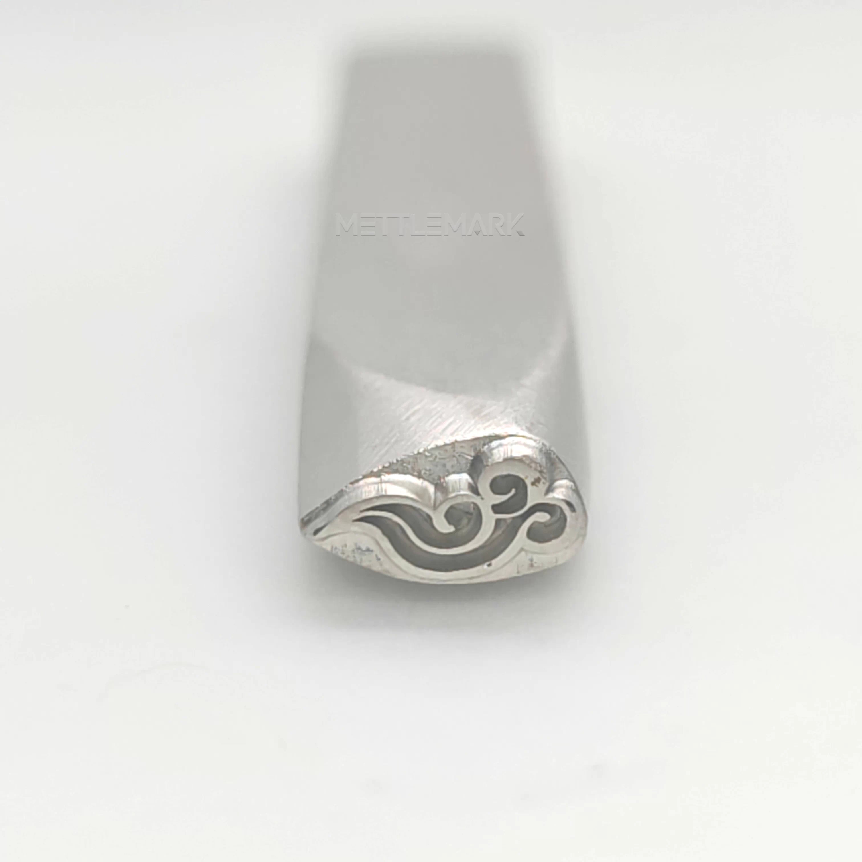 Metal stamping tool with LuckyCloudsRectangleAuspiciousCloud