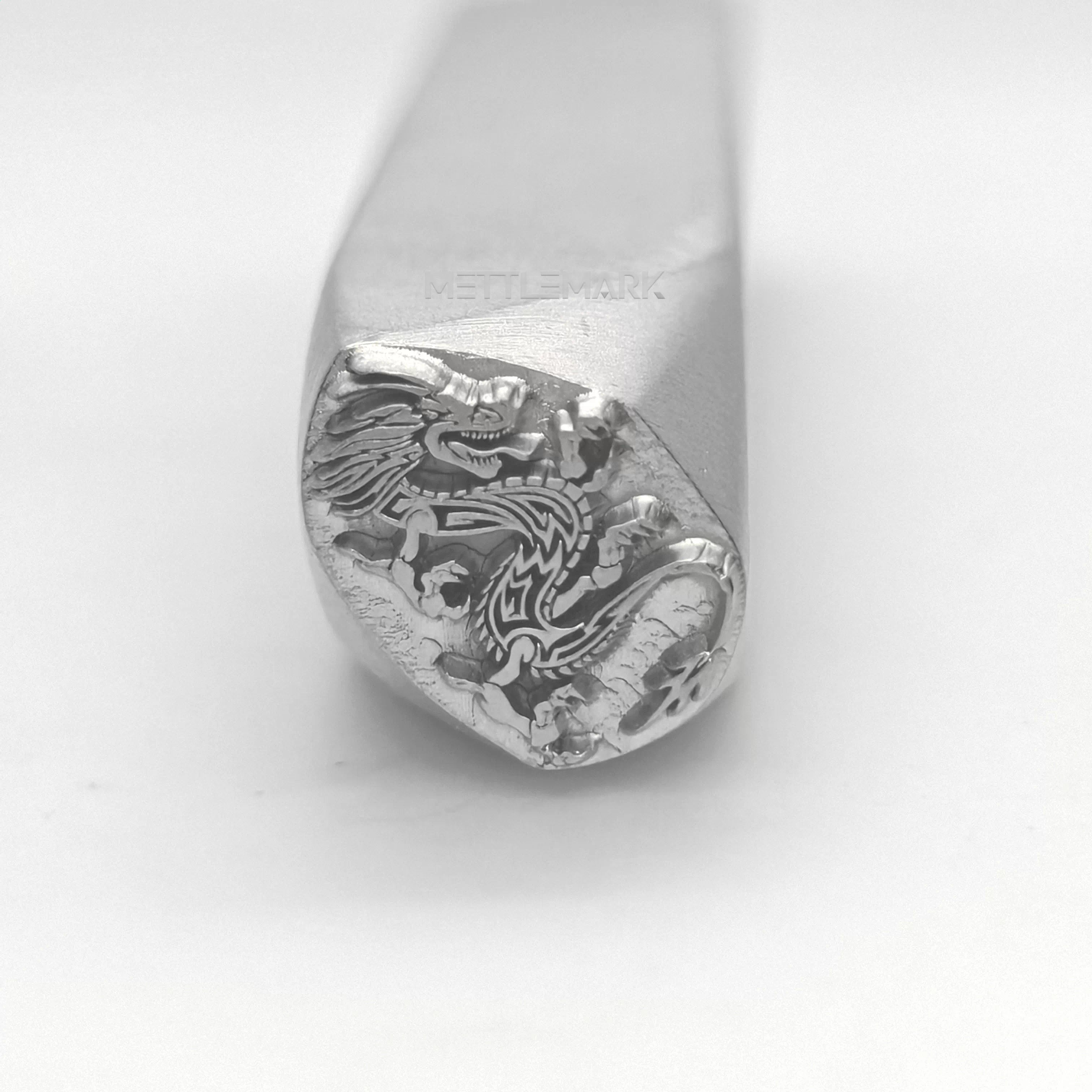 Metal stamping tool with MythologyDragon