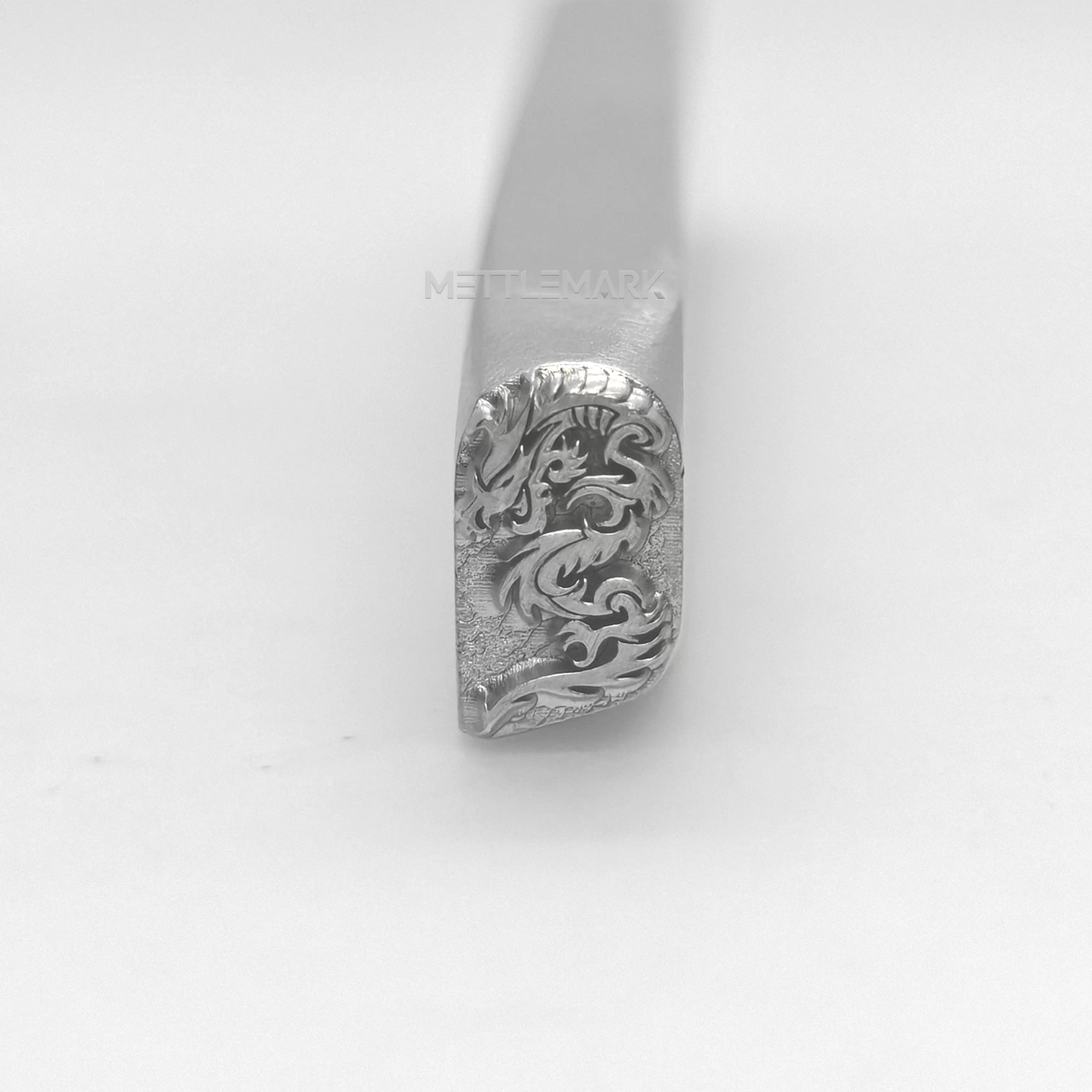 Metal stamping tool with MythologyDragon