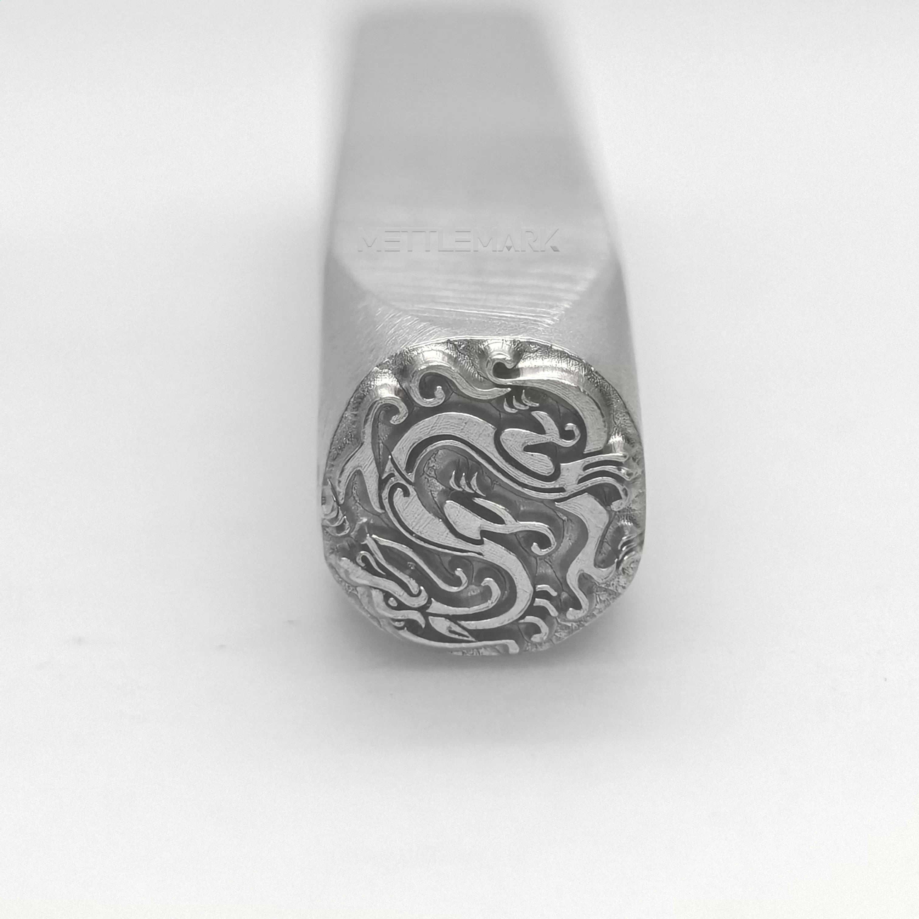 Metal stamping tool with MythologyDragonTotem