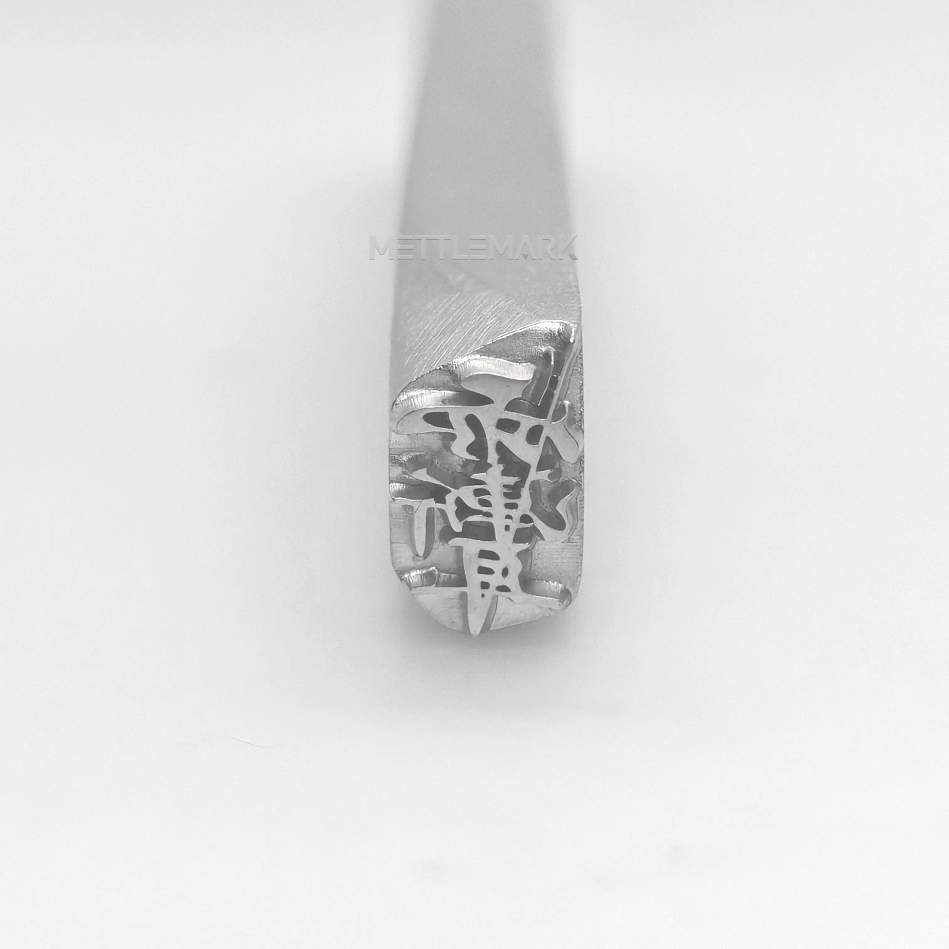 Metal stamping tool with TaoismZiWeiYinFuXieYinJiangYaoChuMo