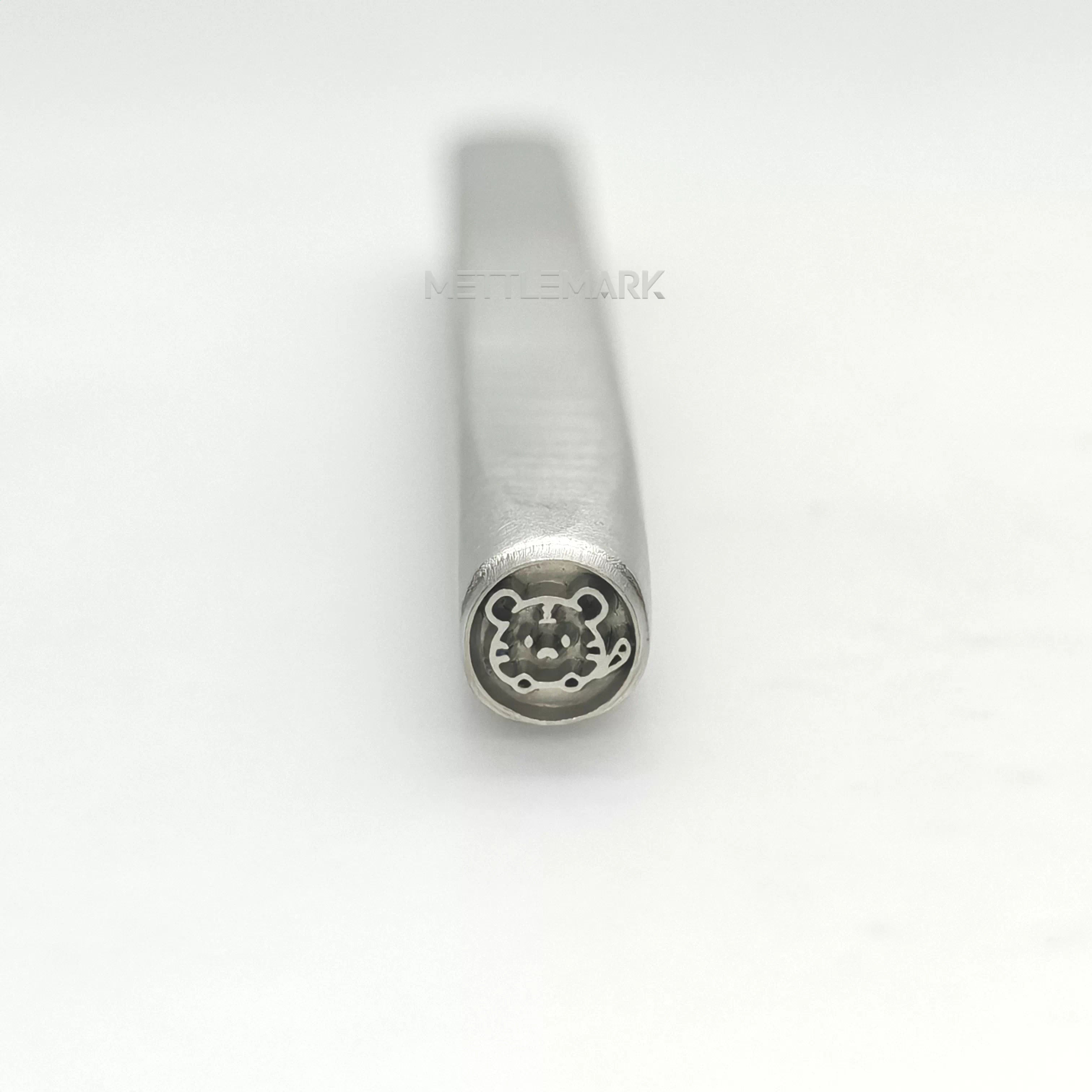 Metal stamping tool with animal tiger