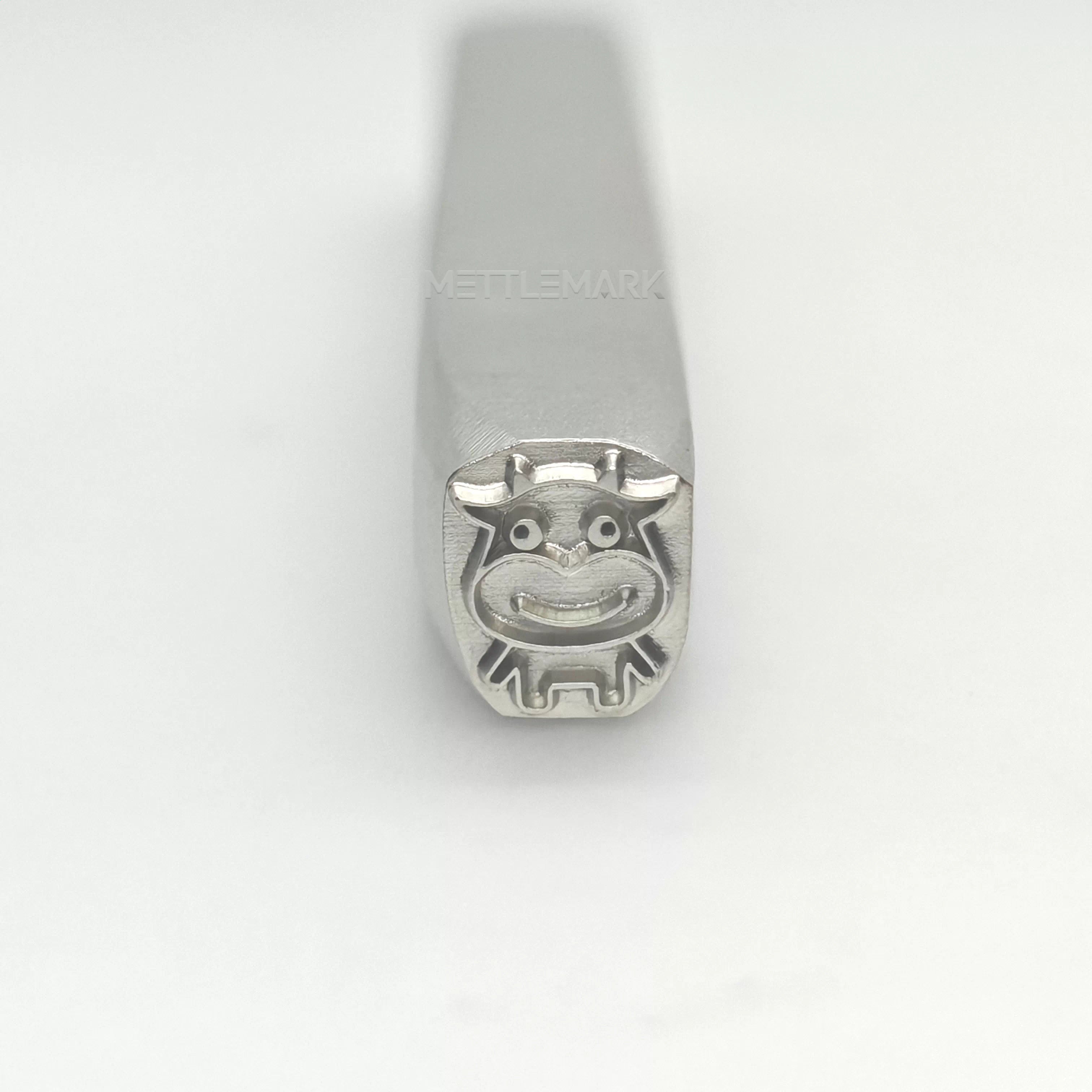 Metal stamping tool with animal cow