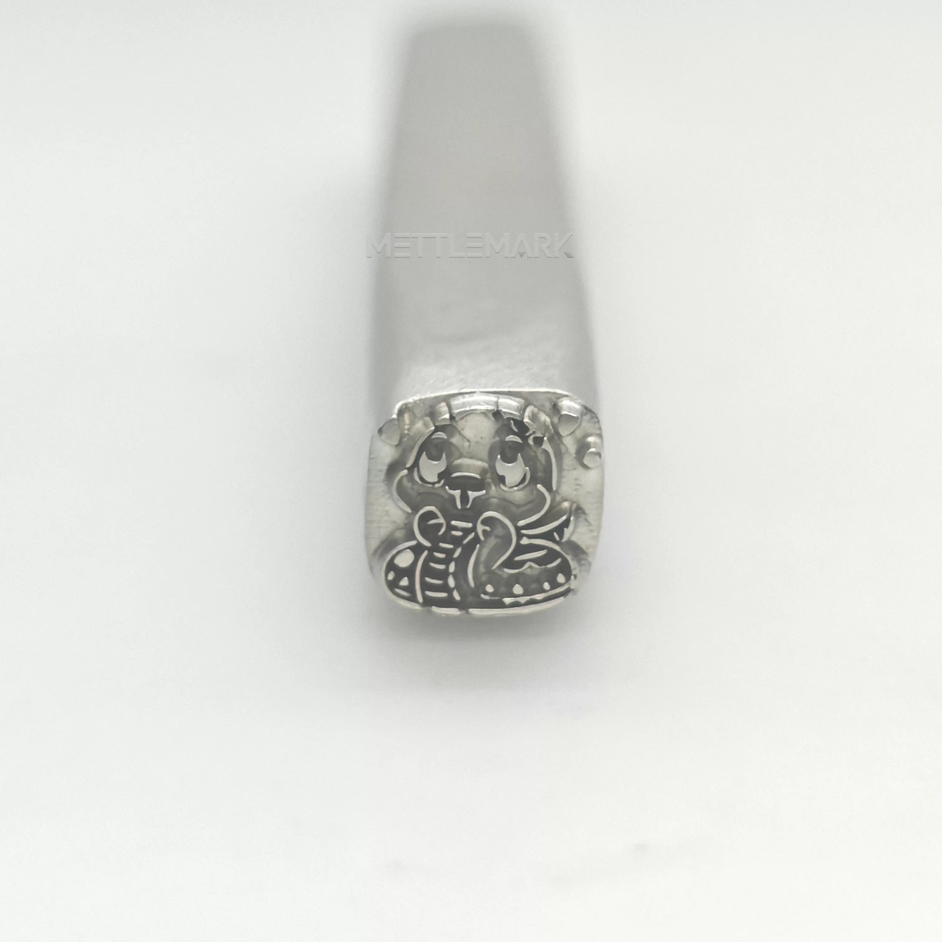 Metal stamping tool with animal snake