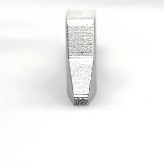 Bent Stamp Specialized for Ring Inside Stamping “750” -Metal Design Stamp - Memk-9017