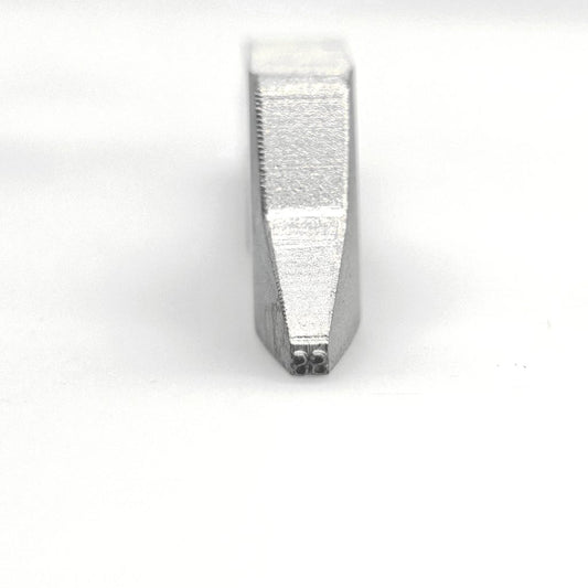 Bent Stamp Specialized for Ring Inside Stamping “SS” -Metal Design Stamp - Memk-9032