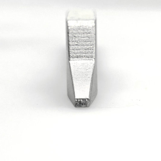 Bent Stamp Specialized for Ring Inside Stamping “14K” -Metal Design Stamp - Memk-9005