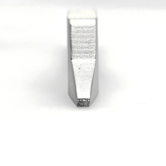 Bent Stamp Specialized for Ring Inside Stamping “12K” -Metal Design Stamp - Memk-9004