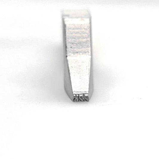 Bent Stamp Specialized for Ring Inside Stamping “22K” -Metal Design Stamp - Memk-9011
