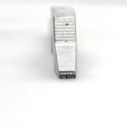 Bent Stamp Specialized for Ring Inside Stamping “950PD” -Metal Design Stamp - Memk-9024