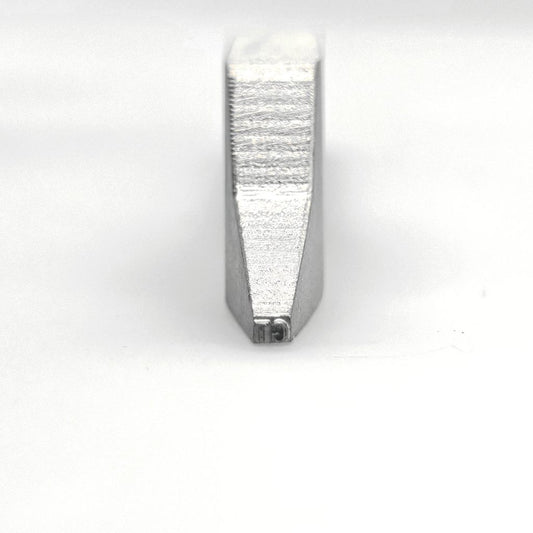 Bent Stamp Specialized for Ring Inside Stamping “GF” -Metal Design Stamp - Memk-9028