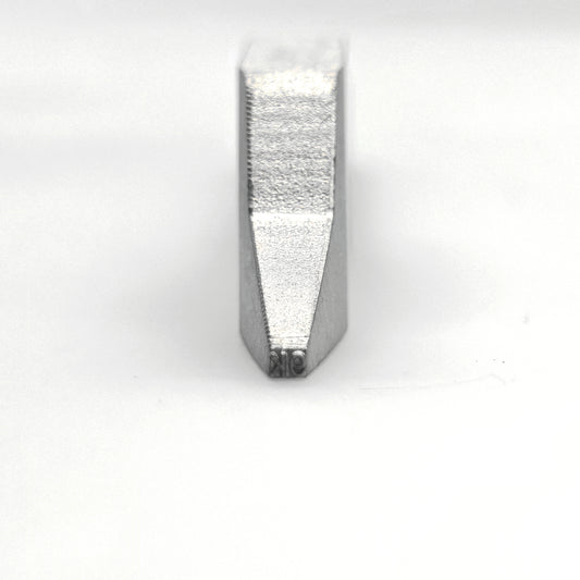 Bent Stamp Specialized for Ring Inside Stamping “9K” -Metal Design Stamp - Memk-9002