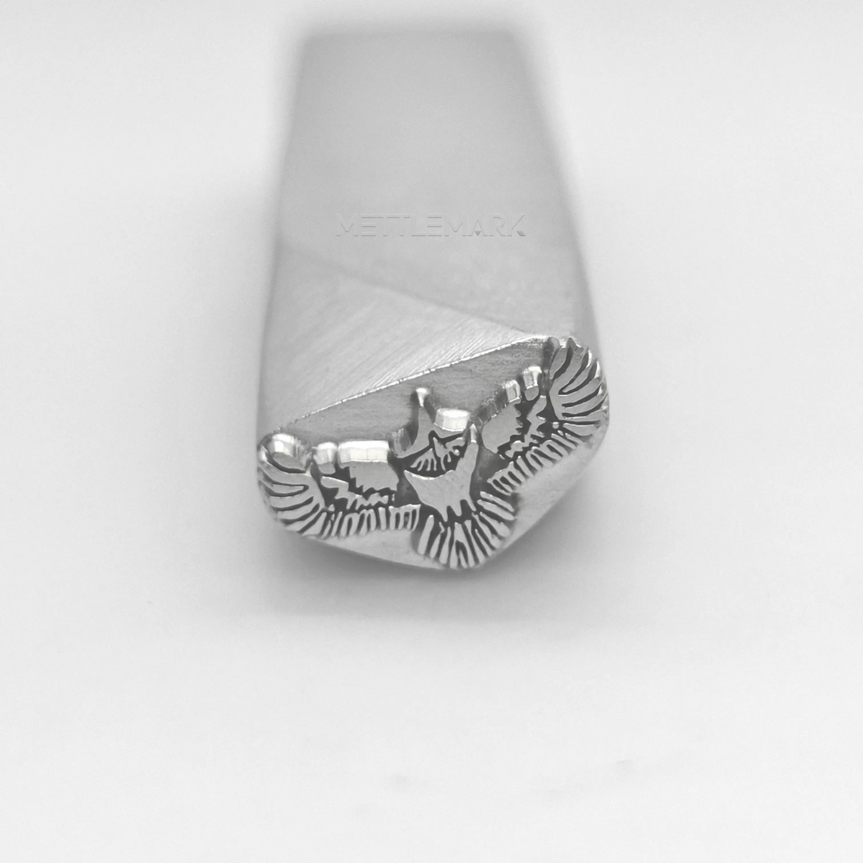 Metal stamping tool with animal design (eagle)