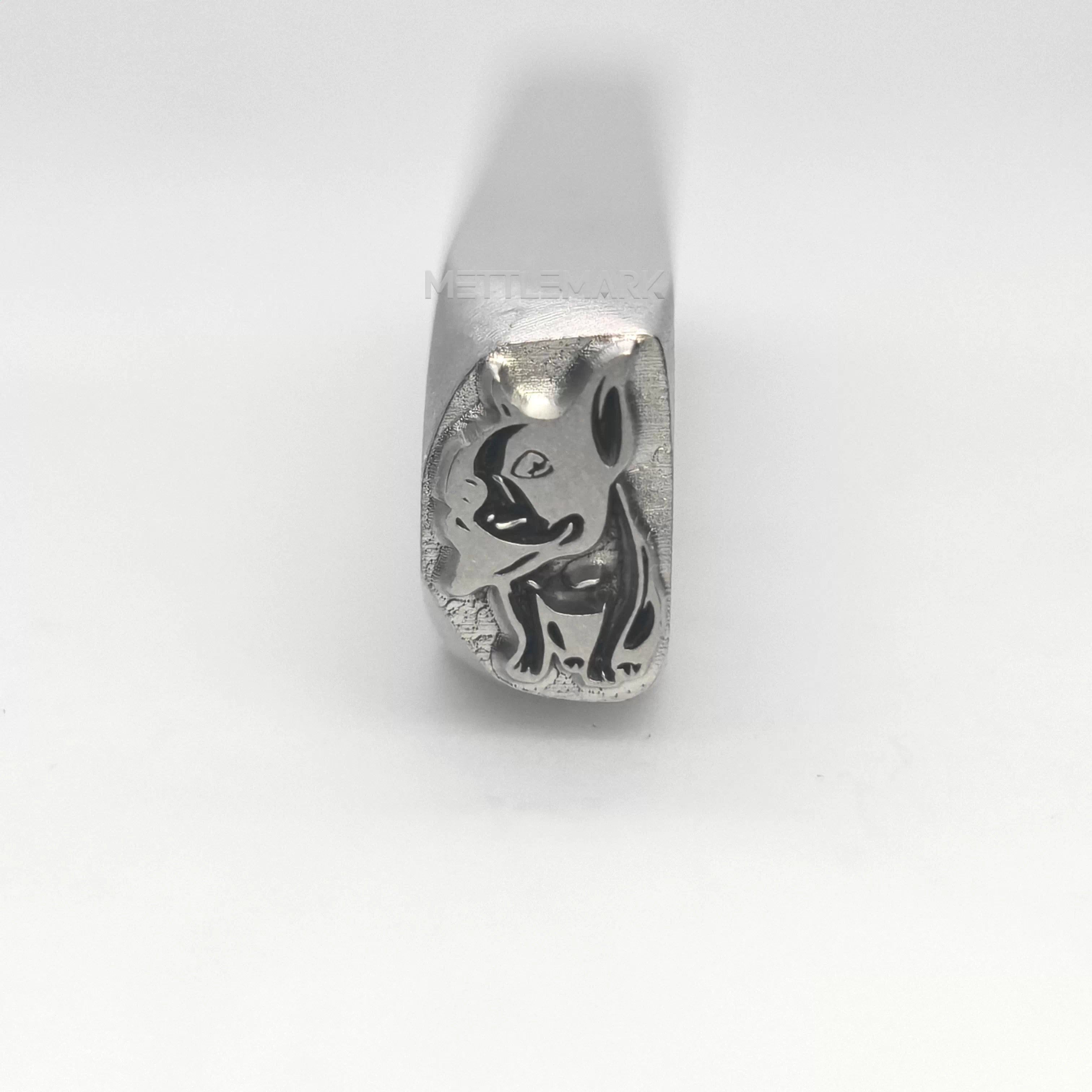 Metal stamping tool with animal Dog