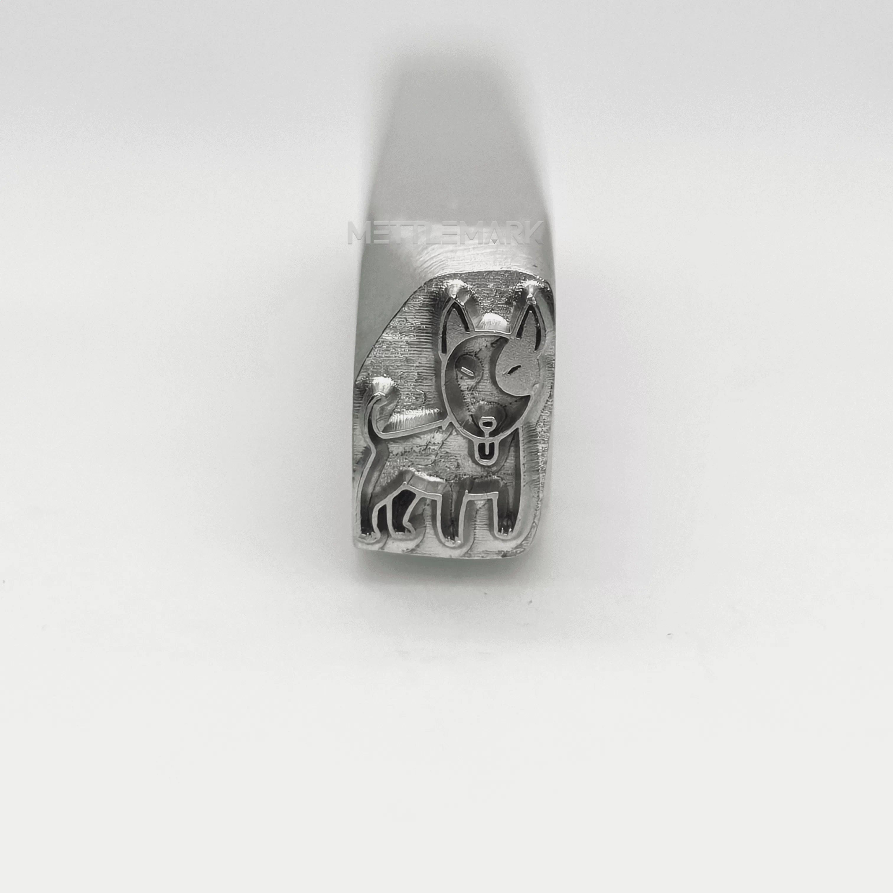 Metal stamping tool with cartoon Dog