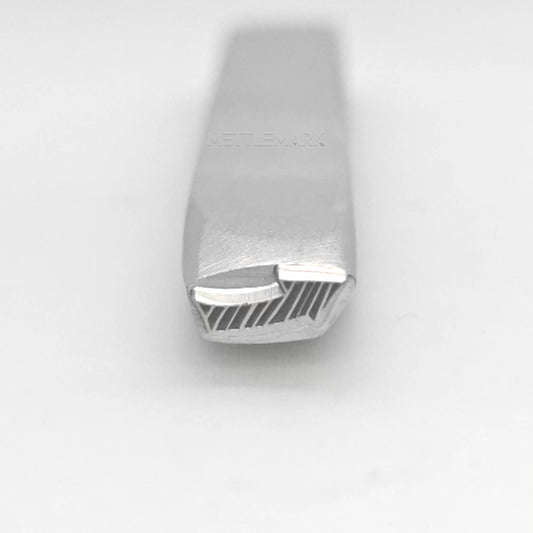 Custom Metal Design Stamp Arrow Symbols used for Highlighting - Memk-0982