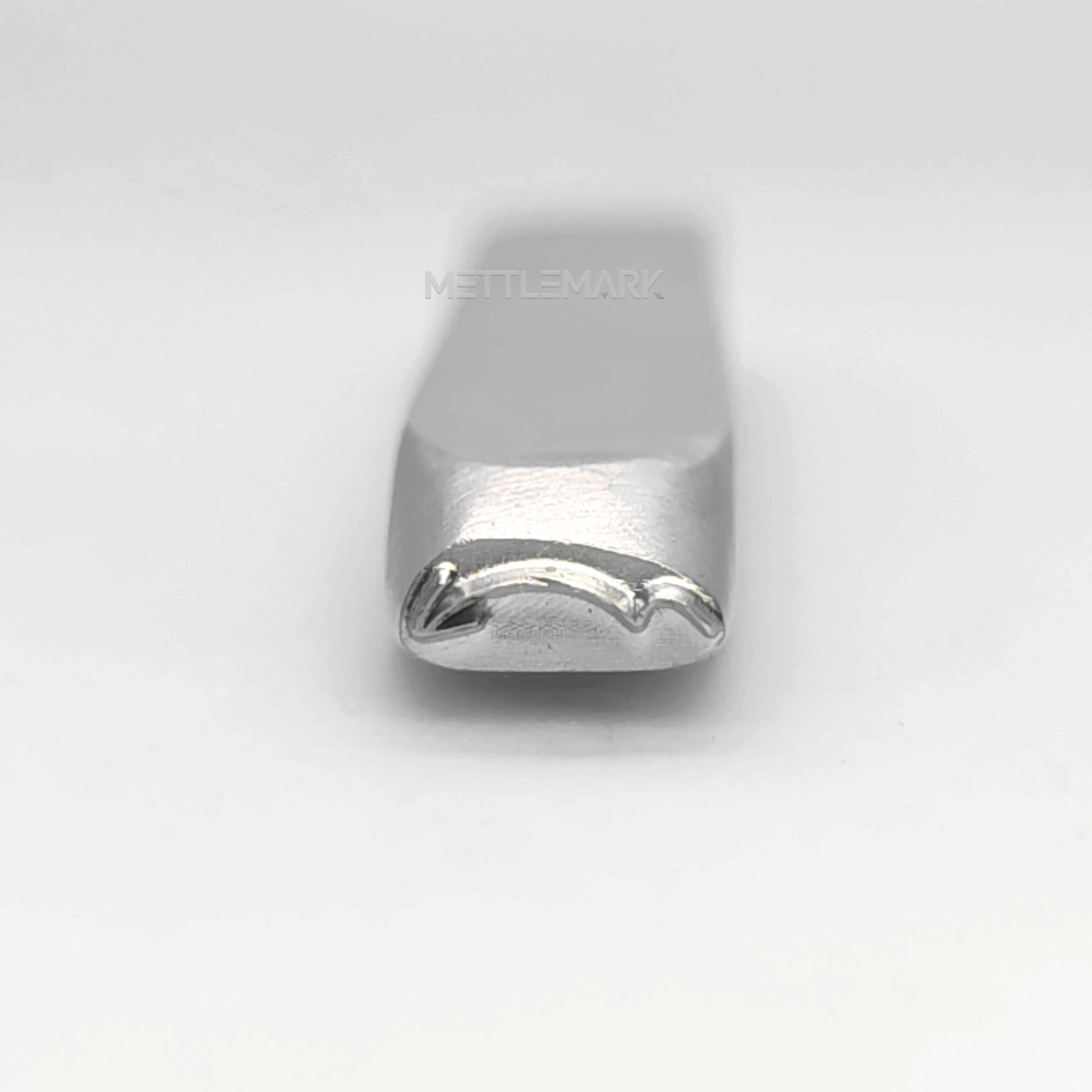 Custom Metal Design Stamp Highlighted Arrow Symbol  - Memk-0971