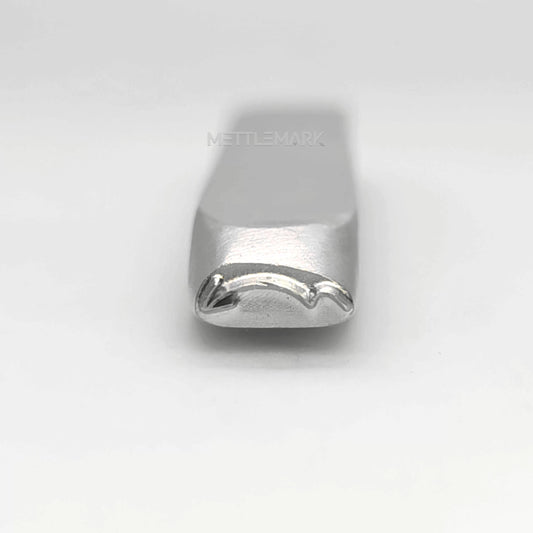 Custom Metal Design Stamp Highlighted Arrow Symbol  - Memk-0971