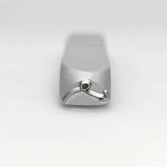 Custom Metal Design Stamp Arrows Curve - Memk-0966