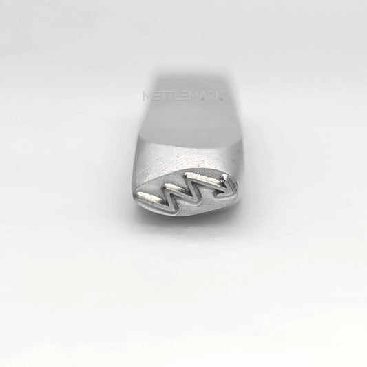 Custom Metal Design Stamp Arrow Symbols used for Highlighting - Memk-0975