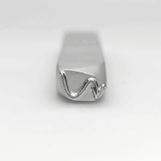 Custom Metal Design Stamp Arrow Symbols used for Highlighting - Memk-0980