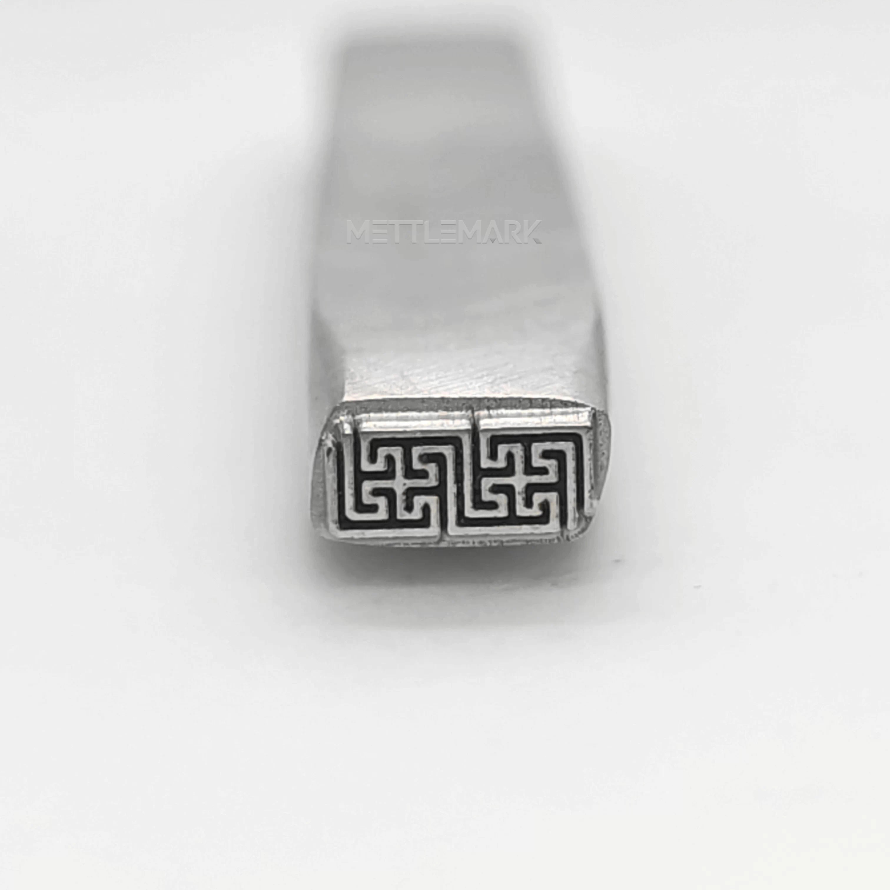 Metal stamping tool with BordersPalindromeDecoration
