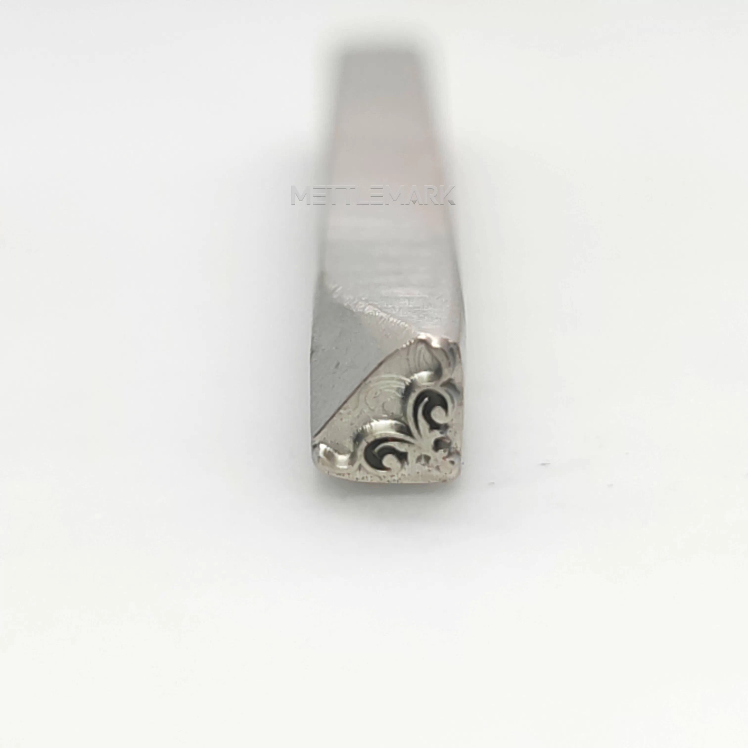 Custom Metal Design Stamp Borders Style Decorative Pattern with Right-angled Shape - Memk-1119
