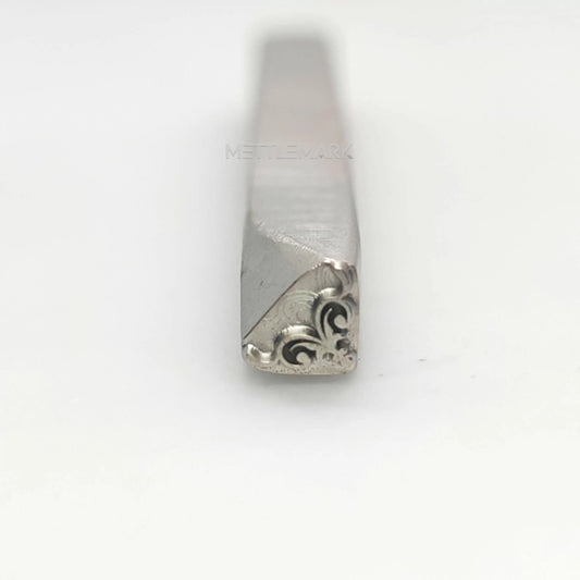Custom Metal Design Stamp Borders Style Decorative Pattern with Right-angled Shape - Memk-1119