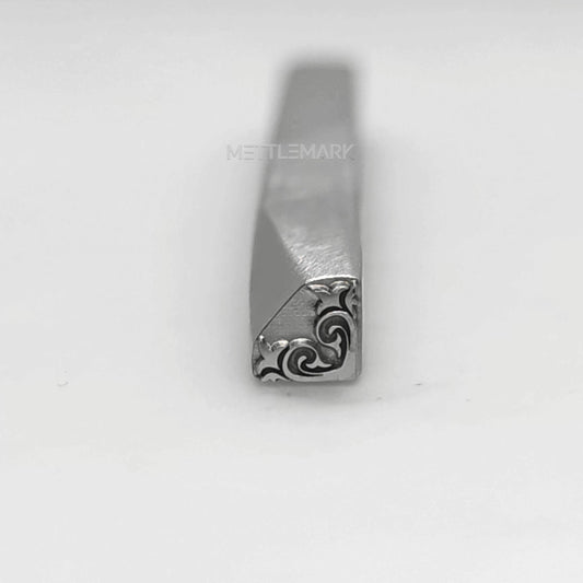 Custom Metal Design Stamp Borders Style Decorative Pattern with Right-angled Shape - Memk-1123