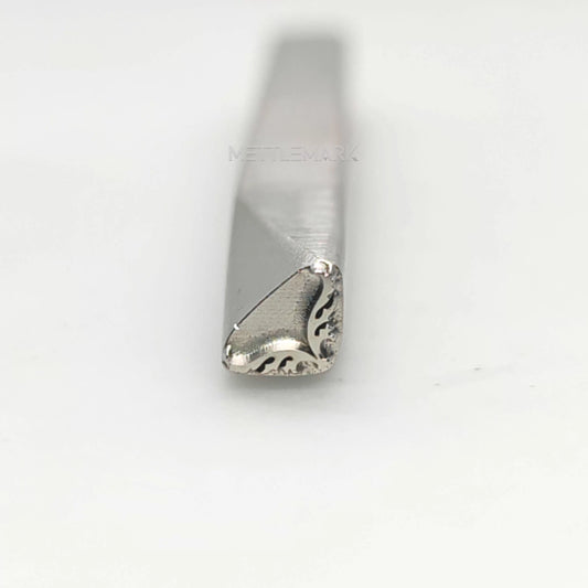 Custom Metal Design Stamp Borders Style Decorative Pattern with Right-angled Shape - Memk-1125