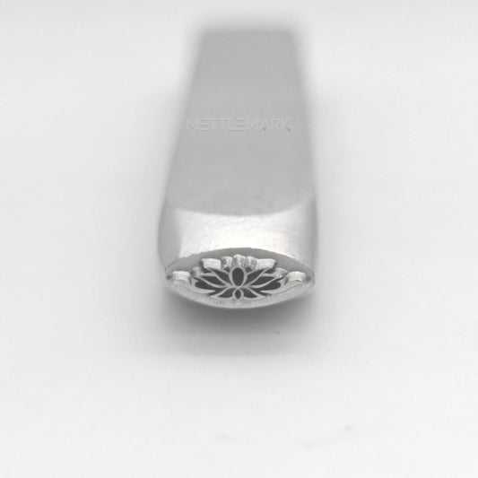 Custom Metal Design Stamp Lotus - Memk-1102