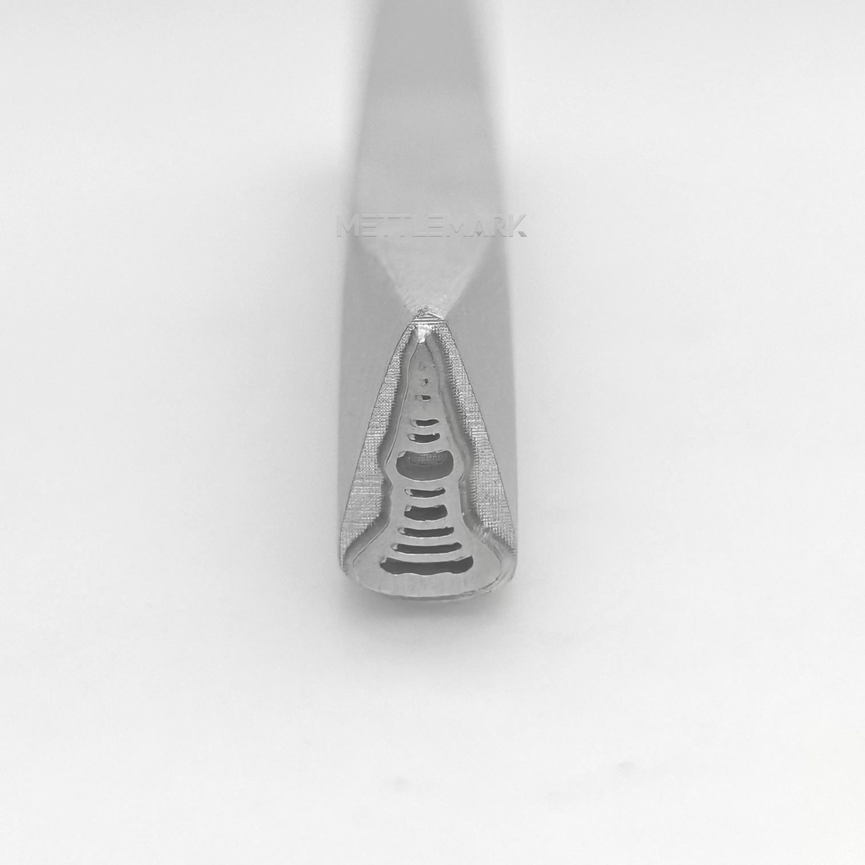 Metal stamp with Buddhism Pagoda