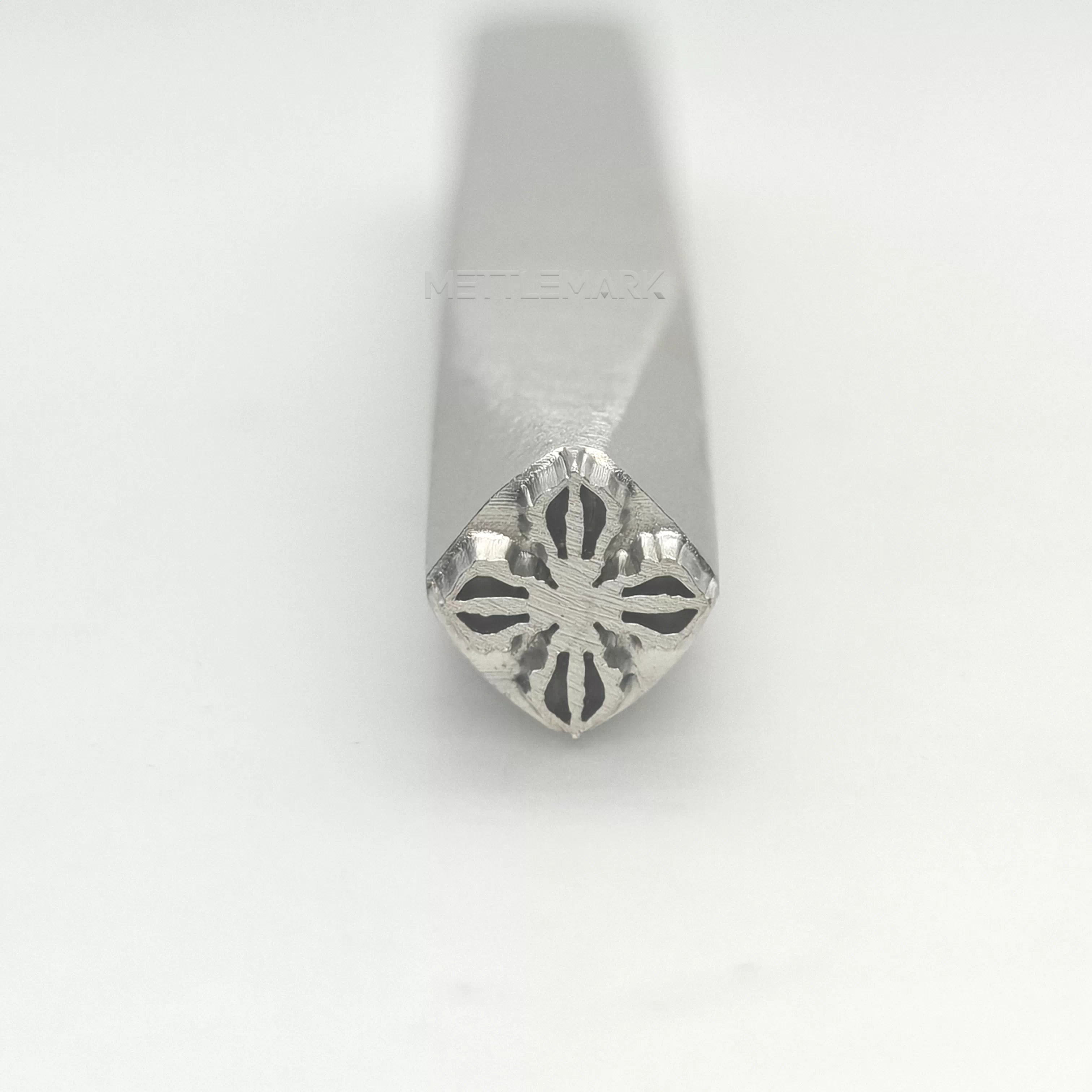 Metal stamping tool with Buddhism sign