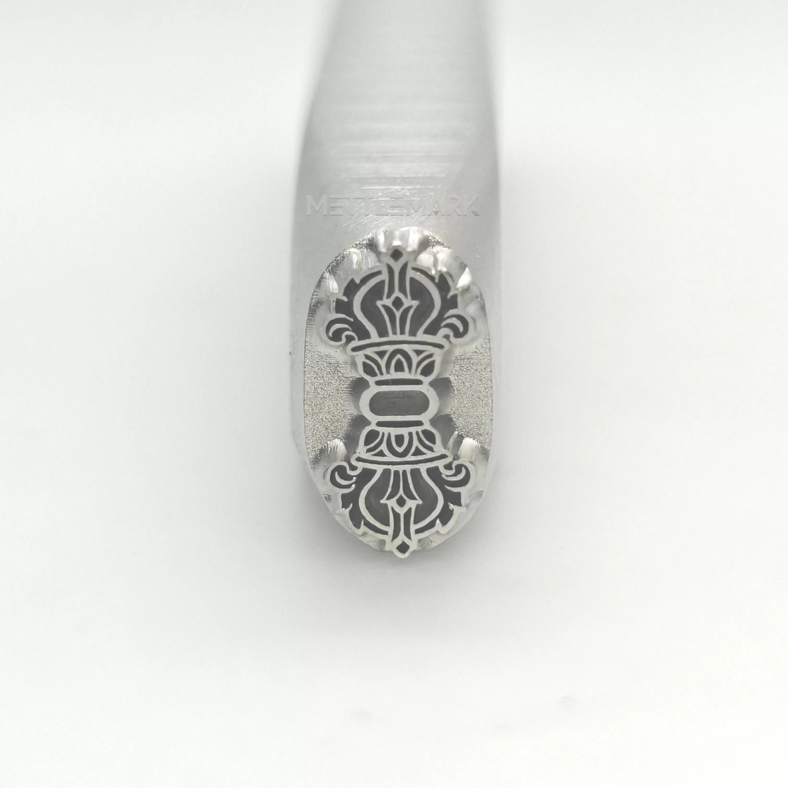 Metal stamping tool with Buddhism sign