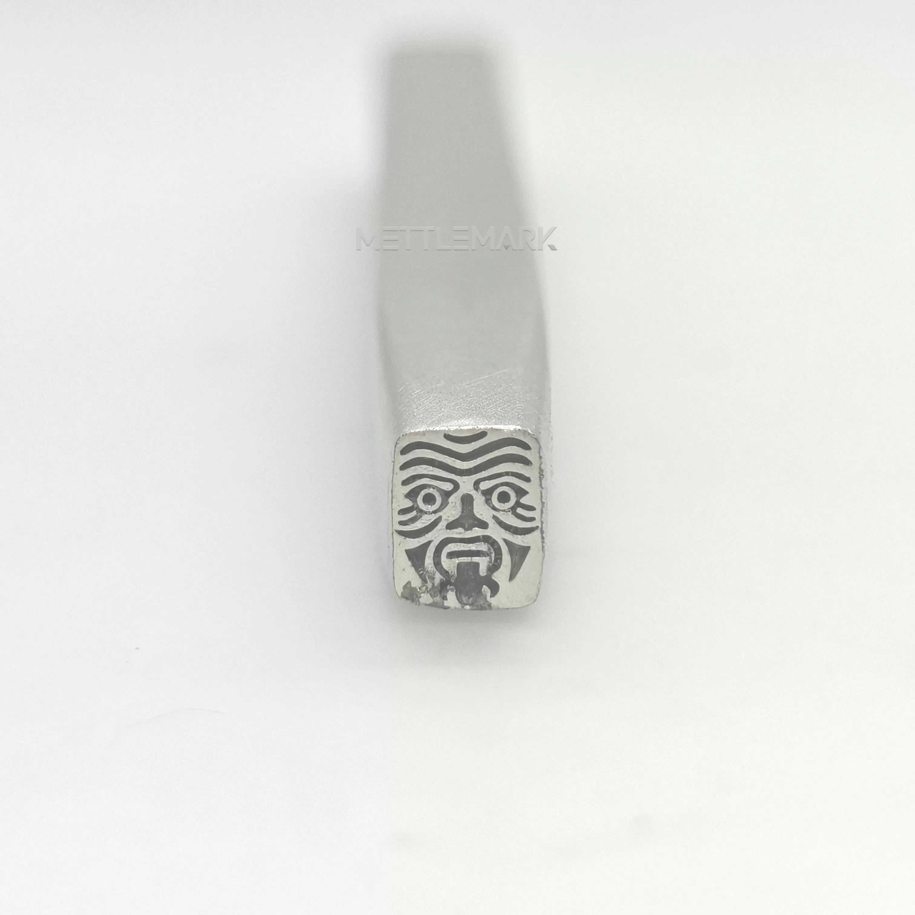 Custom Metal Design Stamp Zakiram the Tibetan Goddess Of Wealth - Memk-0278