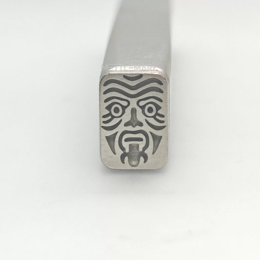 Custom Metal Design Stamp Zakiram the Tibetan Goddess Of Wealth - Memk-0279