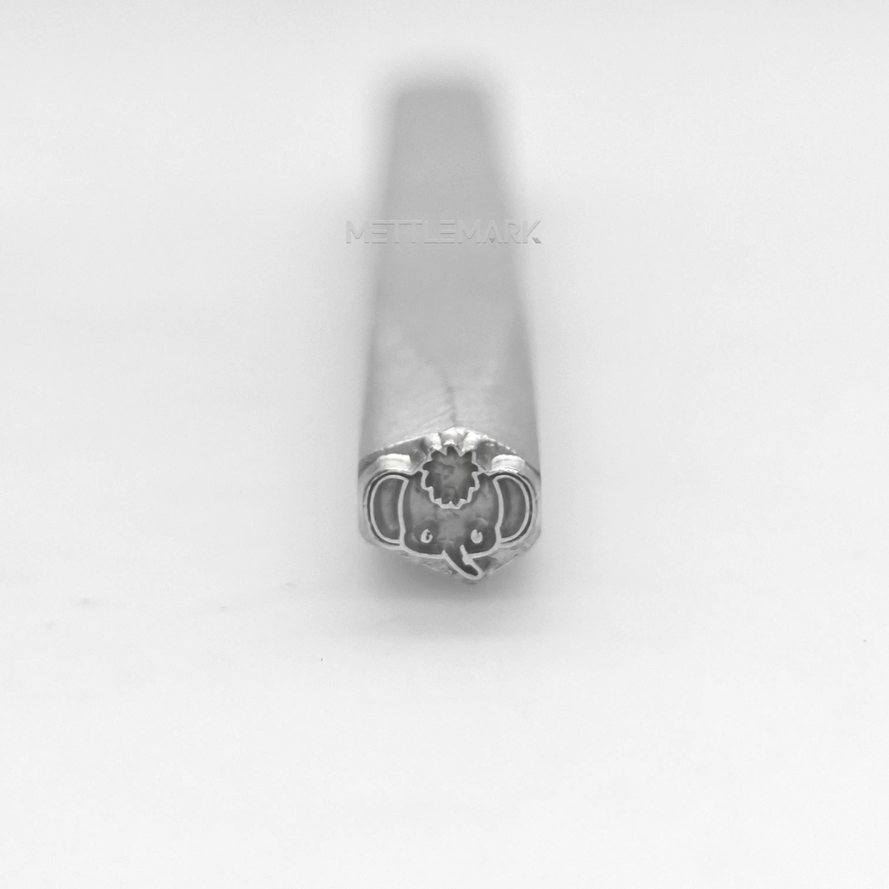 Metal stamping tool with cartoon elephant