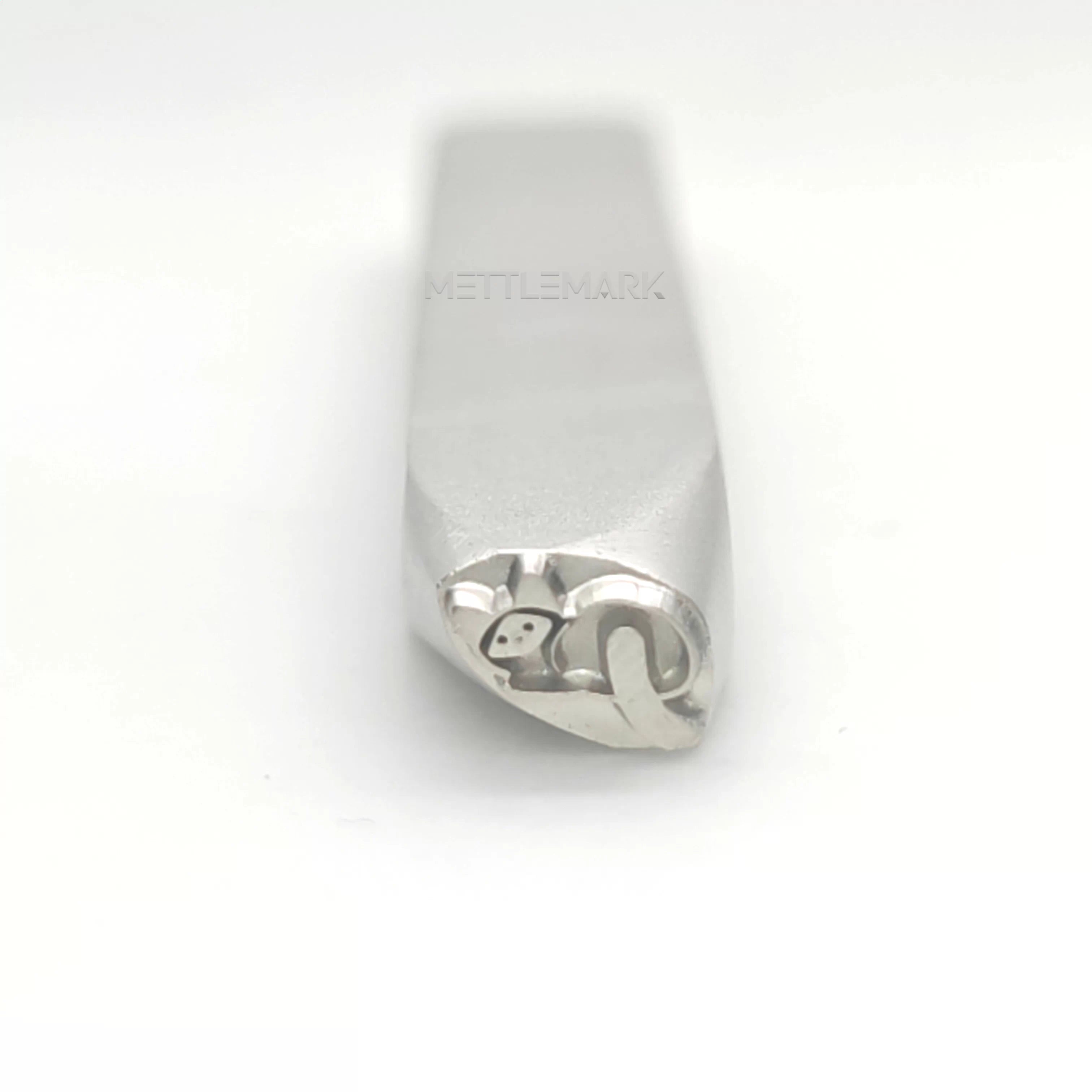 Metal stamping tool with animal CatBigTailKitten
