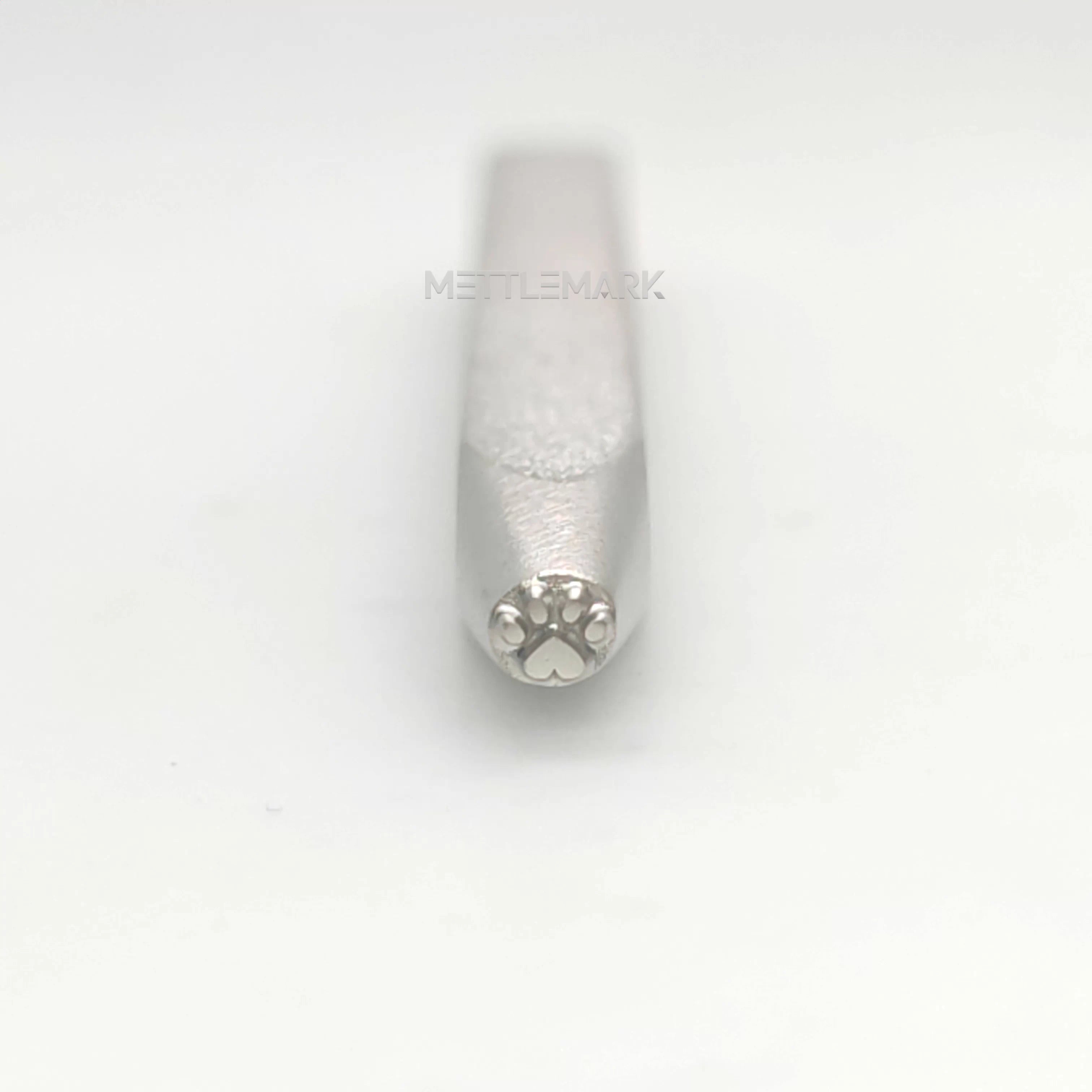 Custom Metal Design Stamp Cat Claws like A Heart Shape- Memk-0805